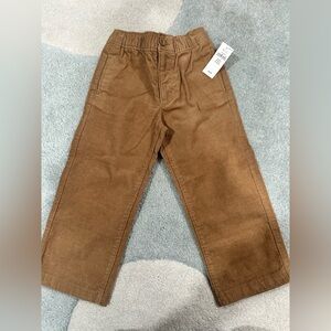 Baby GAP tan corduroy pants size 3T NWT